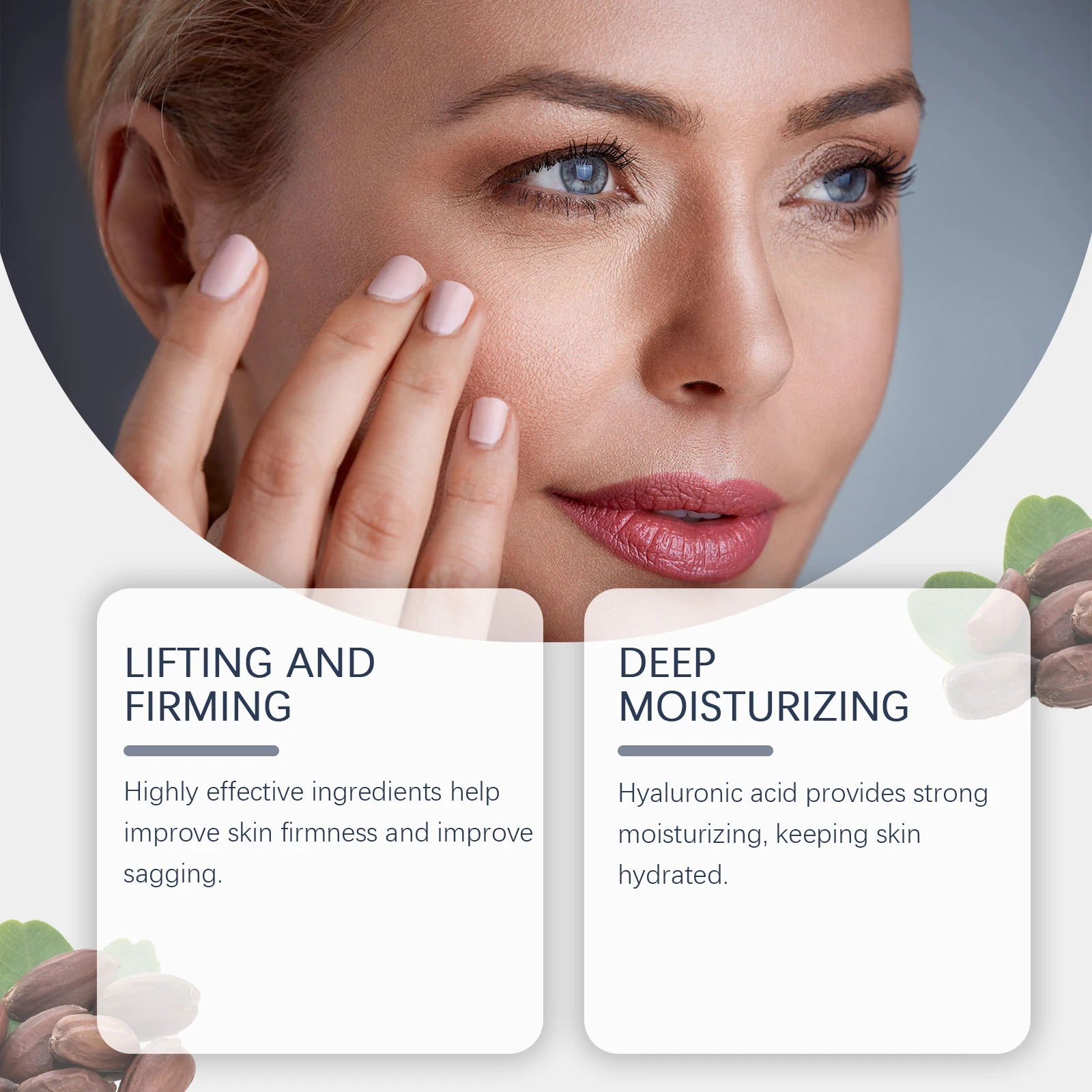 HOYGI Retinol Firming Stick Anti Wrinkle Lifting Firming Cream Hyaluronic Acid Hydrating Moisturize Smooth Fine Lines Face Cream