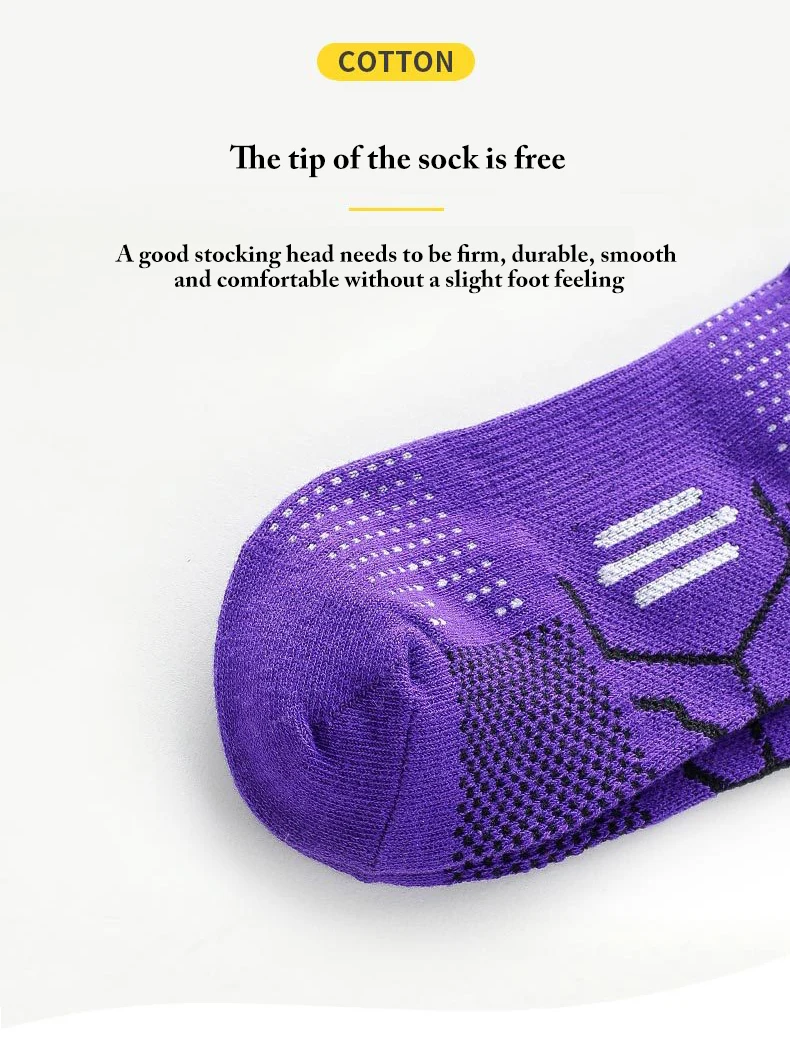 3Pairs/Lot Running Socks Men Woman Basketball Breathable Anti Slip Sport Fitness Cycling Walking Cotton Athletic No Sweat Sock