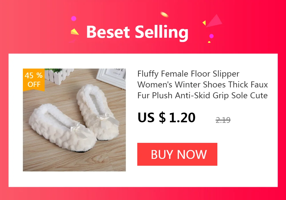 House Slippers Women Winter Warm Indoor Plush Non Slip Soft wool Comfy Fluffy Casual Home Shoes Mens Flat Female Plus Size room