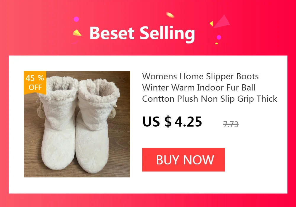 House Slippers Women Winter Warm Indoor Plush Non Slip Soft wool Comfy Fluffy Casual Home Shoes Mens Flat Female Plus Size room