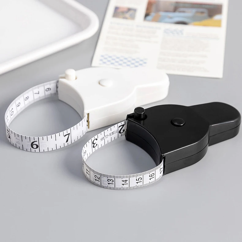 Portable Fitness Telescopic Health Tape Measure With Handle Torch Y-shaped Tape Measure Waist Circumference Tape Measure