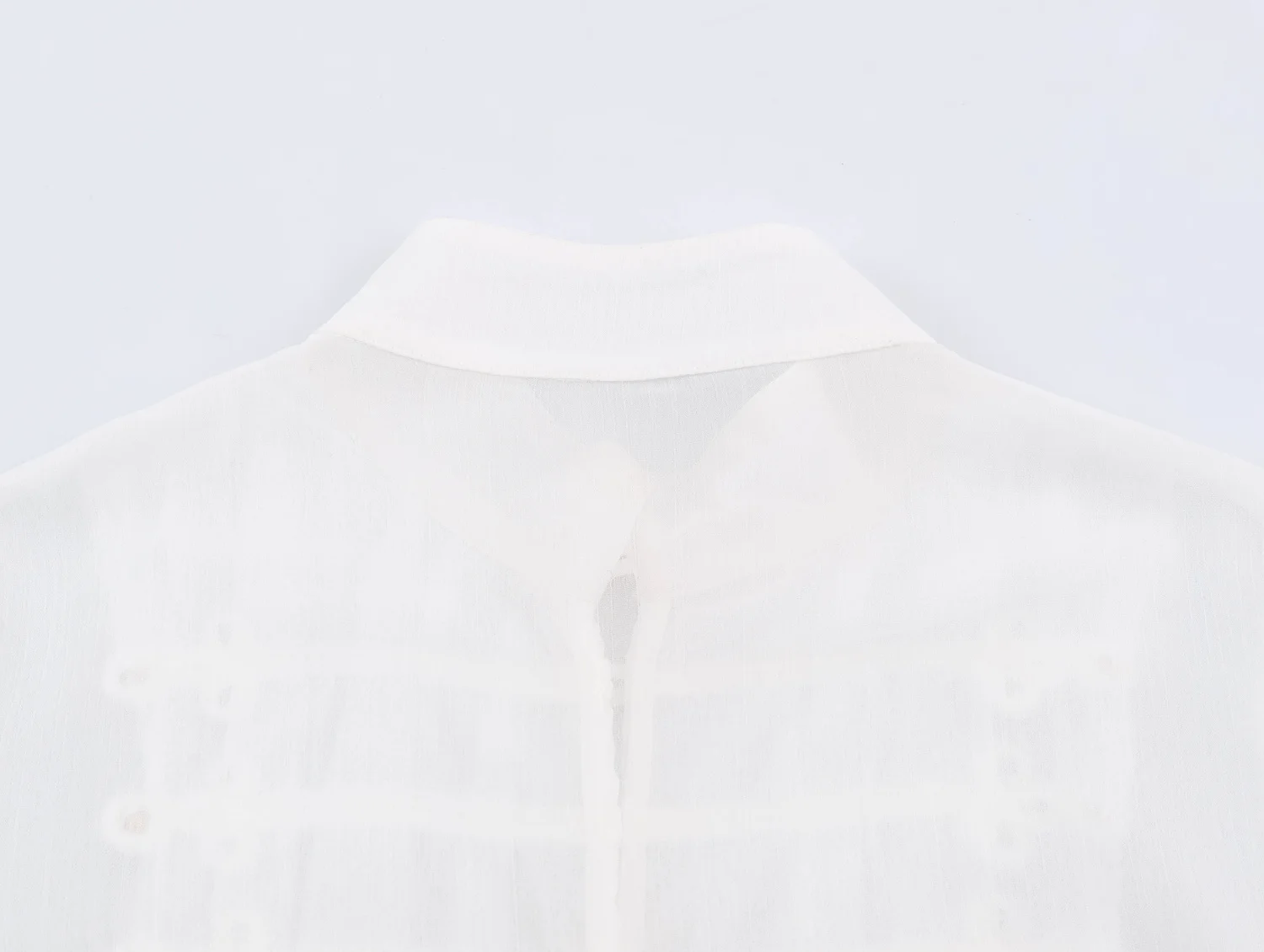 2026 Summer Women's Vintage Chinese Knotted Button UP Long Flare Sleeve Shirts Lady Elegant Loose Ruffles Stand Collar Blouses