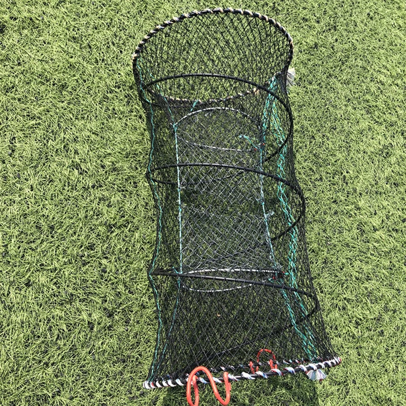 Lawaia Foldable Fishing Nets Crab Traps Lobster Bait Crawfish Cage Tackle Accessories for Catching Shrimp Crayfish Minnows