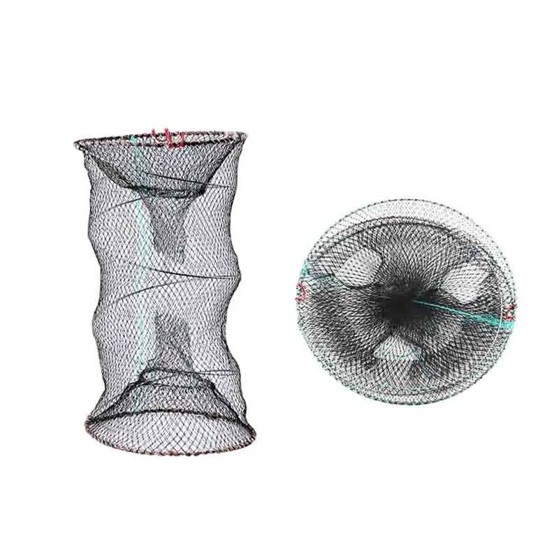 Telescopic Crab Crayfish Lobster Catcher Pot Trap Fishing Net Eel Prawn Shrimp Live Bait Eel Crab Lobster Minnows Crawfish Net
