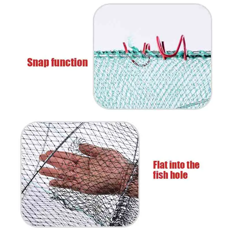 Telescopic Crab Crayfish Lobster Catcher Pot Trap Fishing Net Eel Prawn Shrimp Live Bait Eel Crab Lobster Minnows Crawfish Net