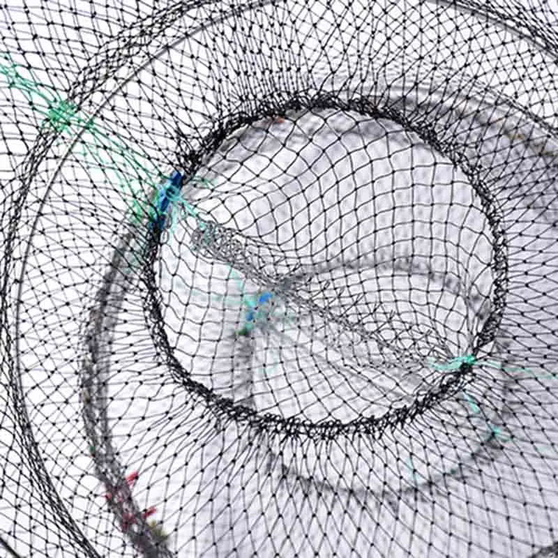 Telescopic Crab Crayfish Lobster Catcher Pot Trap Fishing Net Eel Prawn Shrimp Live Bait Eel Crab Lobster Minnows Crawfish Net