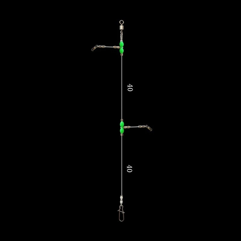 Fishing Tackle Nylon Tenpin Line Set Sea Fishing Wreck Pulling Stream Shore Fishing Long Casting Gourd Connector Accessories