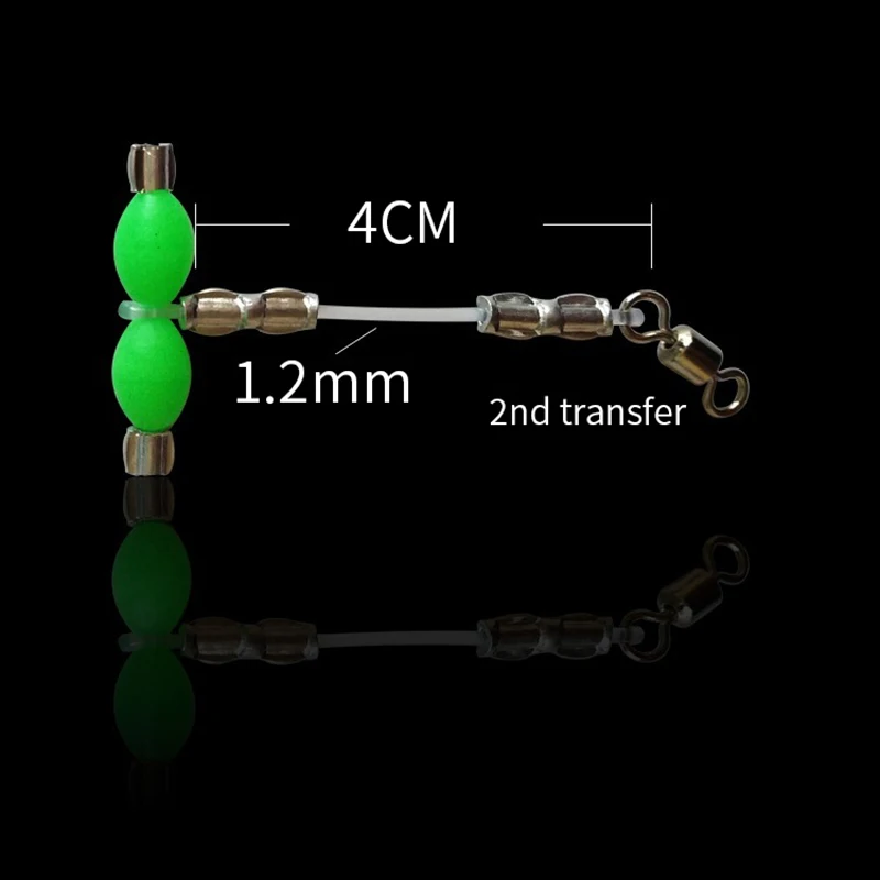 Fishing Tackle Nylon Tenpin Line Set Sea Fishing Wreck Pulling Stream Shore Fishing Long Casting Gourd Connector Accessories