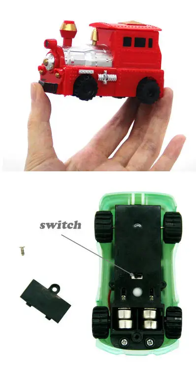 Childen Line Following Robot Educational Inductive Toys Car Truck Machine Follower DIY Diecast Vehicle Magic Pen Gifit