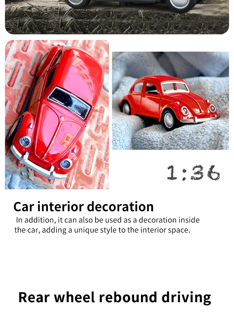Alloy Car Models Toy Cars Sports Cars Classic Cars Children's Alloy Car Toys Desktop Decorations Holiday Gifts