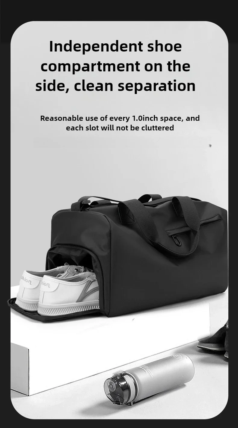 Travel Gym Bags Dry Wet Separation Shoulder Bag Yoga Fitness Travel Backpack Bags Men Women Waterproof Luggage Sports Handbag