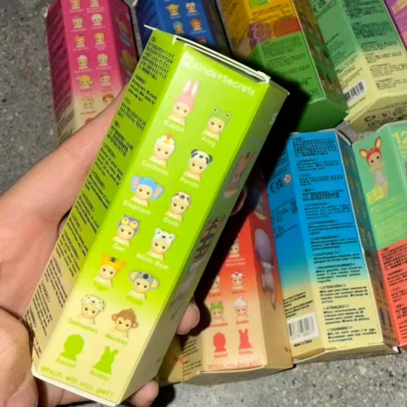 Mini figure Animal Series New V1-V4 Animal Marine Fruit Sweets Vegetable 1pcs 2pcs 4pcs 6pcs 12pcs Blind Box Mystery Box