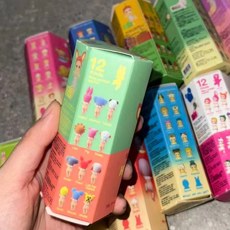 Mini figure Animal Series New V1-V4 Animal Marine Fruit Sweets Vegetable 1pcs 2pcs 4pcs 6pcs 12pcs Blind Box Mystery Box