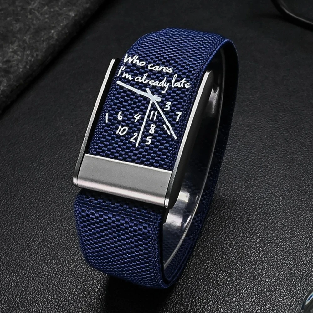 Fashion Nylon Watch Straps For Google Fitbit Air Change To Whoop 5.0 Bracelet Breathable Replacement Straps Quick Release Band