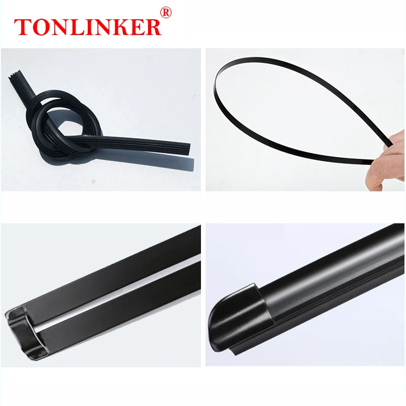 TONLINKER Car Wiper Blades For GWM Haval M6 2023 SUV 1.5MT 1.5CVT Car Accessories Front Windscreen Wiper Blade Brushes Cutter