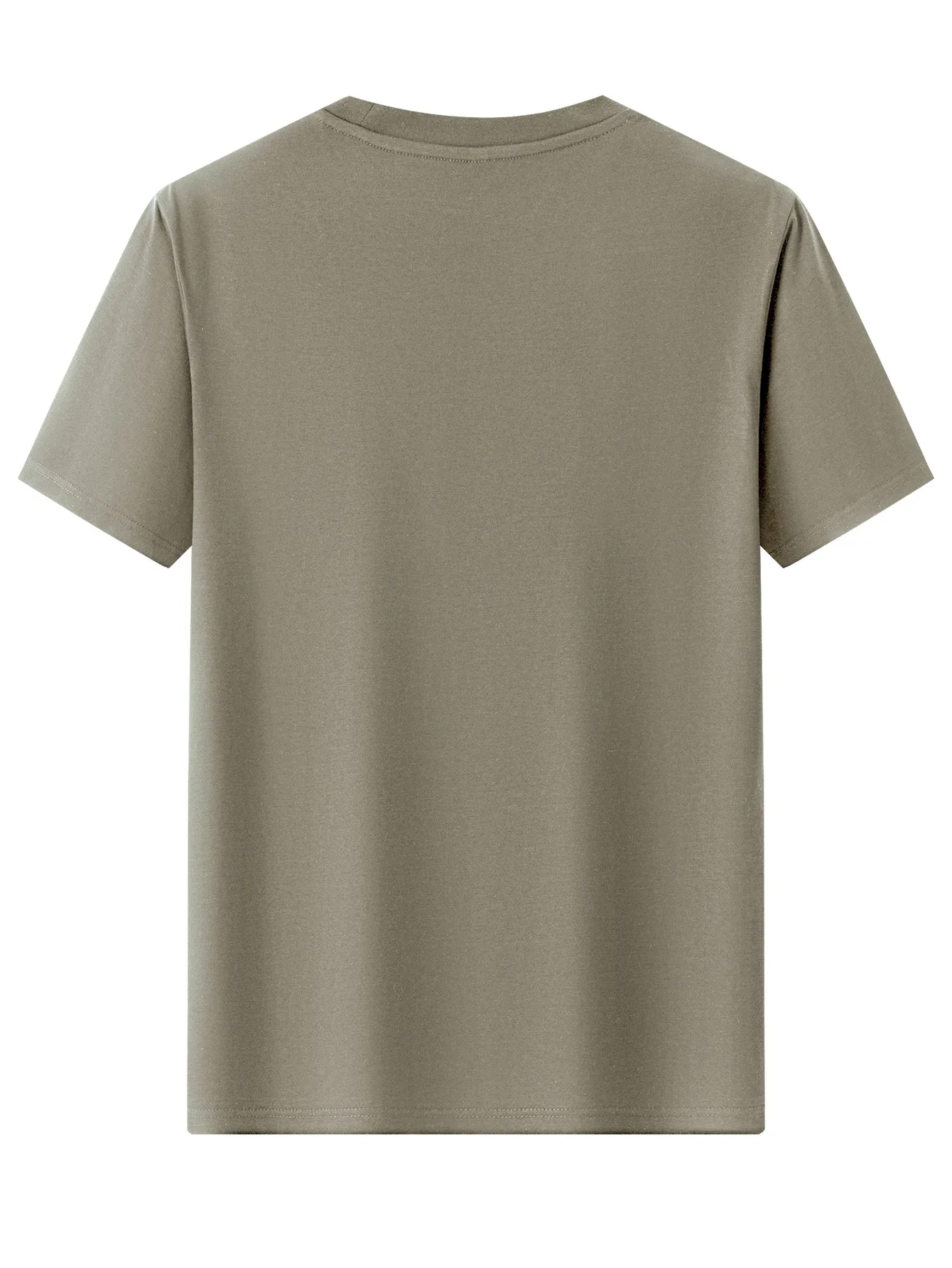 Summer 100% Pure Cotton Men's Fashionable Casual American Retro College Style Printed Loose Round Neck Short Sleeved T-Shirt Top