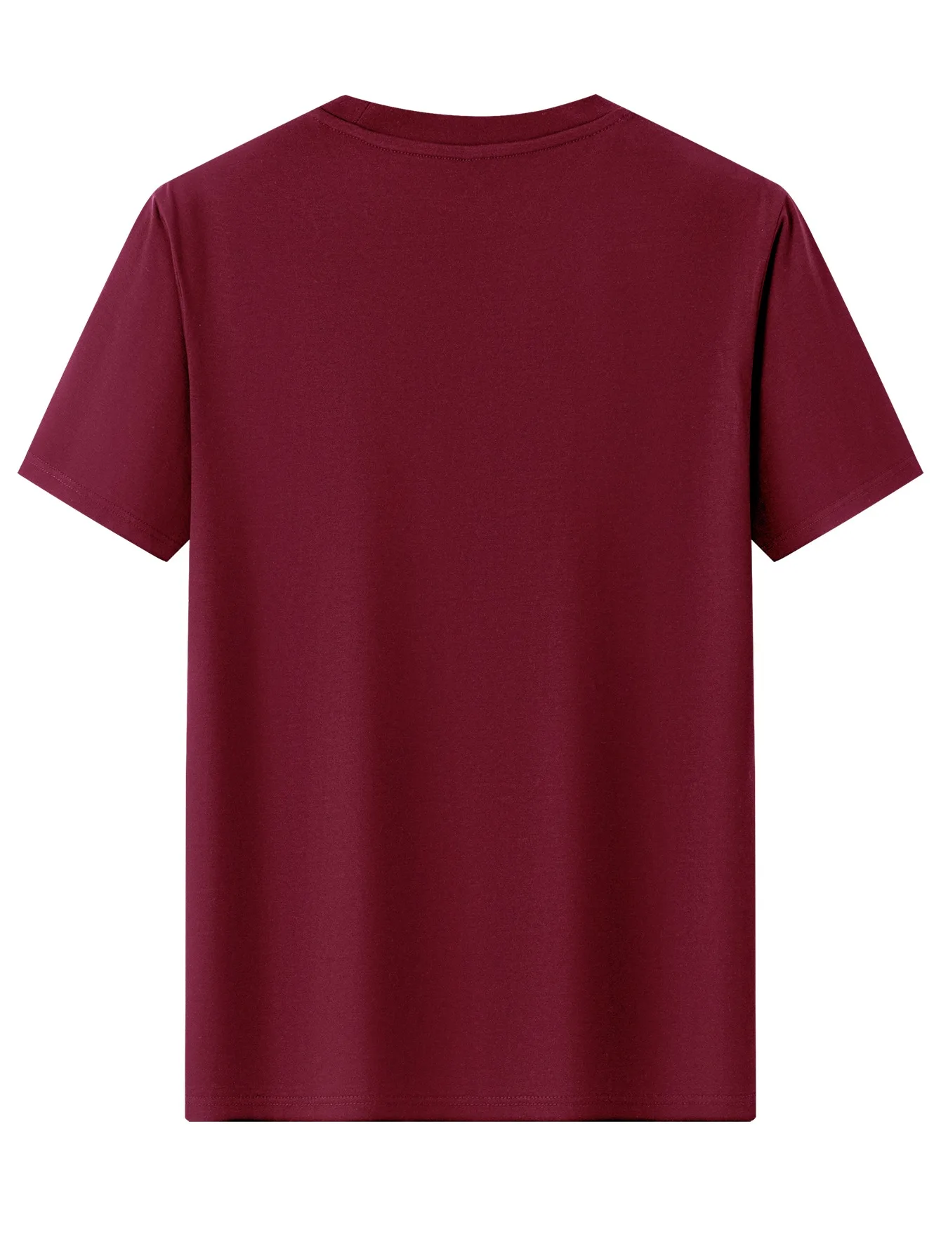 Summer 100% Pure Cotton Men's Fashionable Casual American Retro College Style Printed Loose Round Neck Short Sleeved T-Shirt Top
