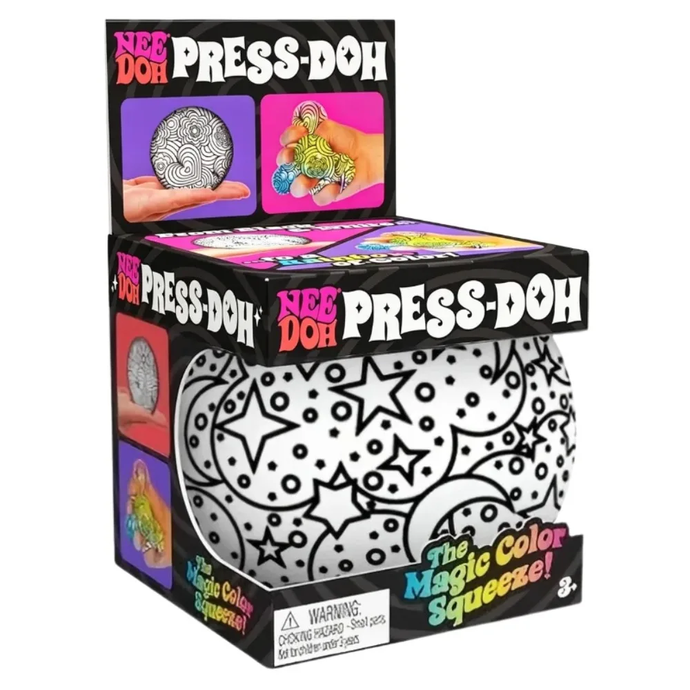 New NeeDoh Fuzz Ball Series Desktop decompress Ornament Stress Relief Toy Suitable for Under Pressure Fun Soft Stress Ball Gifts