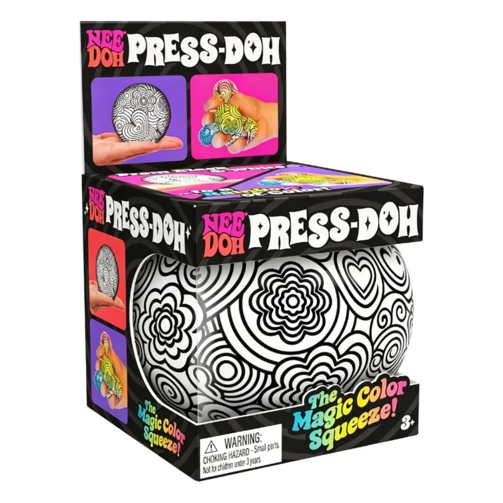New NeeDoh Fuzz Ball Series Desktop decompress Ornament Stress Relief Toy Suitable for Under Pressure Fun Soft Stress Ball Gifts