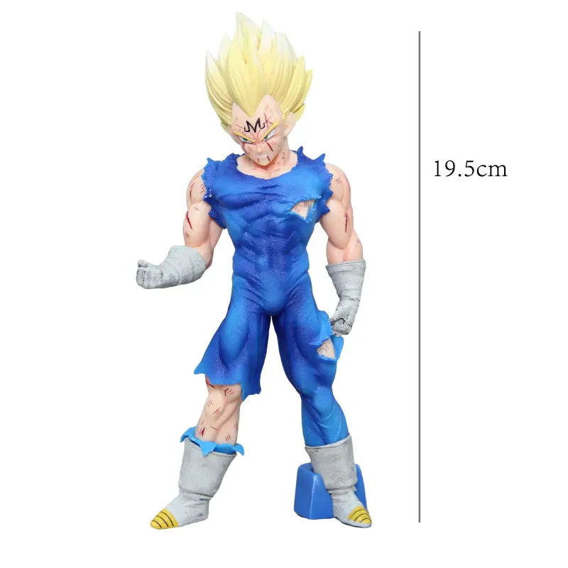 Dragon Ball Z Super Saiyan Prince Vegeta Figure Handpiece Magical Standing Posture Models Anime Ornaments