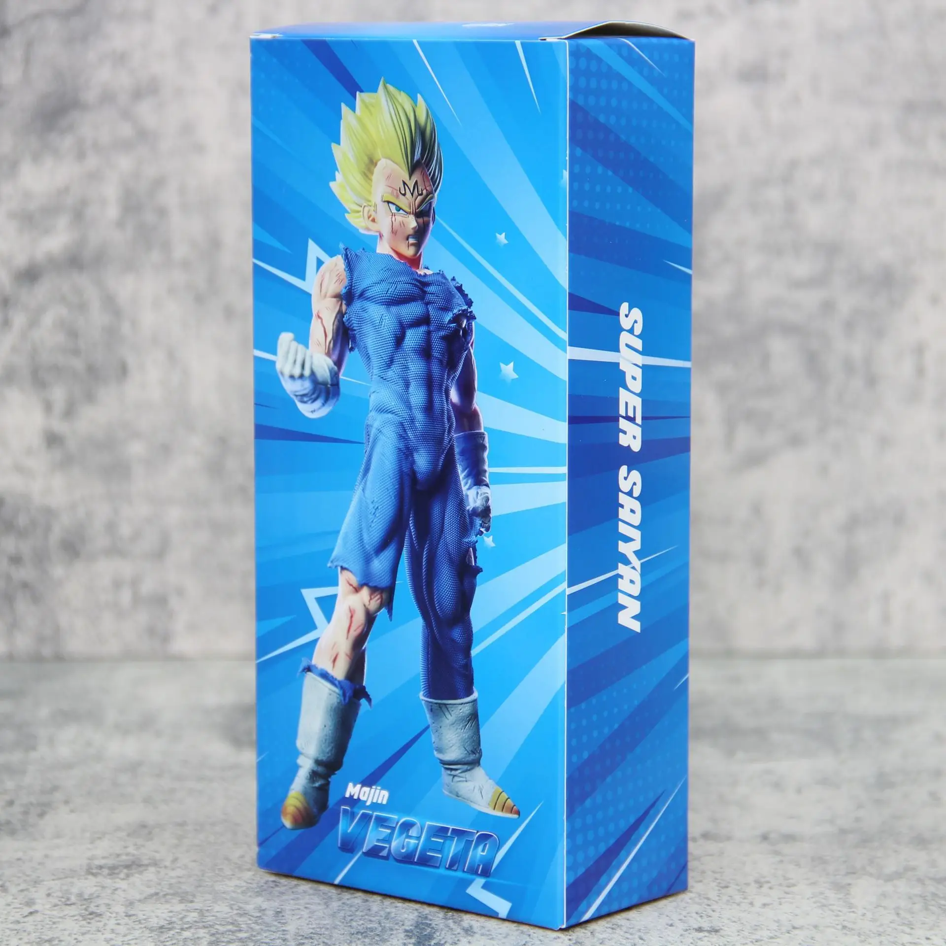 Dragon Ball Z Super Saiyan Prince Vegeta Figure Handpiece Magical Standing Posture Models Anime Ornaments