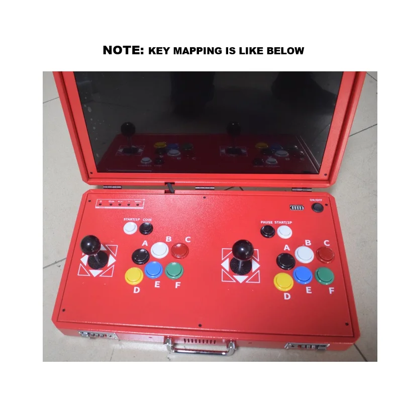 20 Inch Arcade Cabinet Pandora Box H3 S812 23000 Games Machine Double Joystick Button with Coin Slooter Arcade Console Bartop