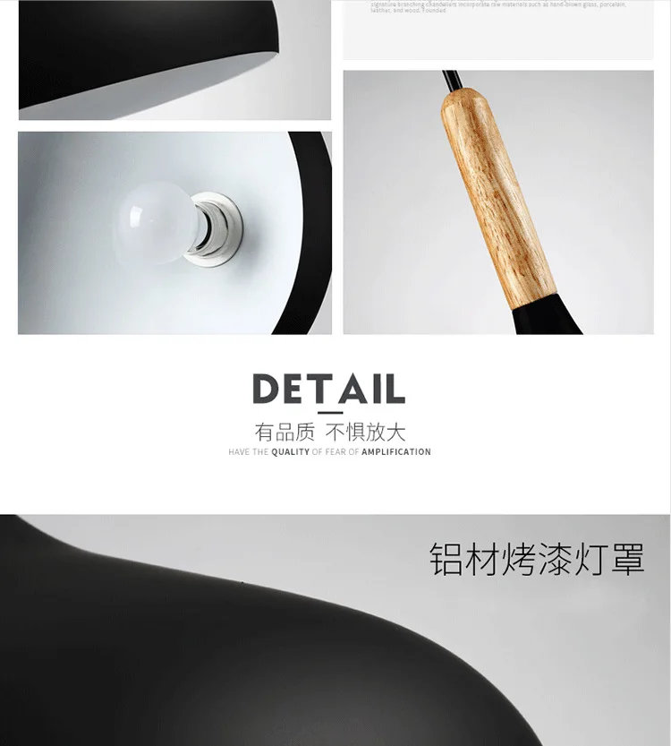 New Modern Pendant Lamps Macaroon Chandelier for Restaurant Bedroom Hanging Lights Aluminum Single Chandelier Office Decorative