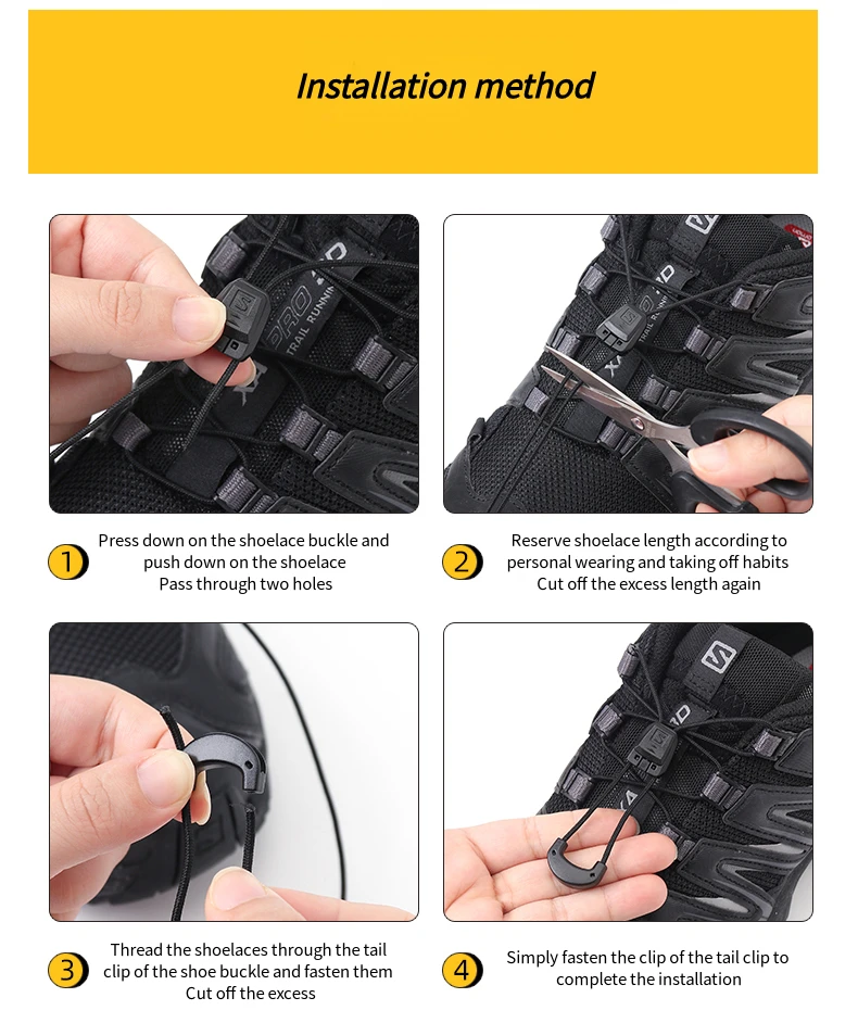 No tie Shoelaces Round Tennis Shoe laces Without ties Adult Kids Fashion Outdoor Running Sneakers Laces Shoes Accesories