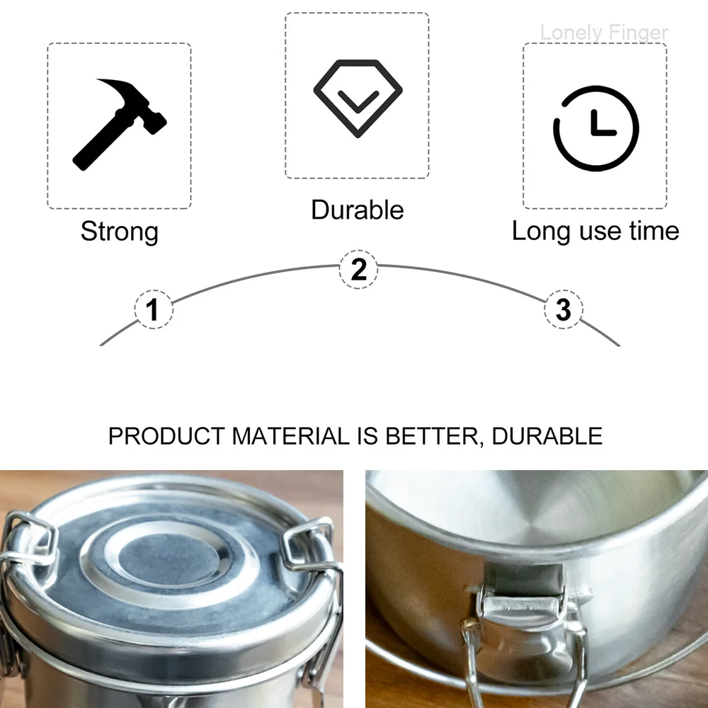 Premium Stainless Steel Paint Brush Cleaner With Sealed Lid Removable Filter Net Lightweight Wash Bucket For Studio Home School