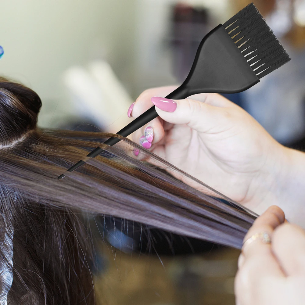 Arc Shaped Hair Dye Brush Plastic Hair Coloring Applicator Brushes Comb Barber Dyeing Tools Salon Styling Accessories