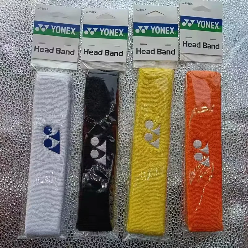 YONEX Badminton Tennis Sports Turban Headband Fitness Sweat-absorbent Non-slip Thickened Belt Yoga Basketball Running Scarf