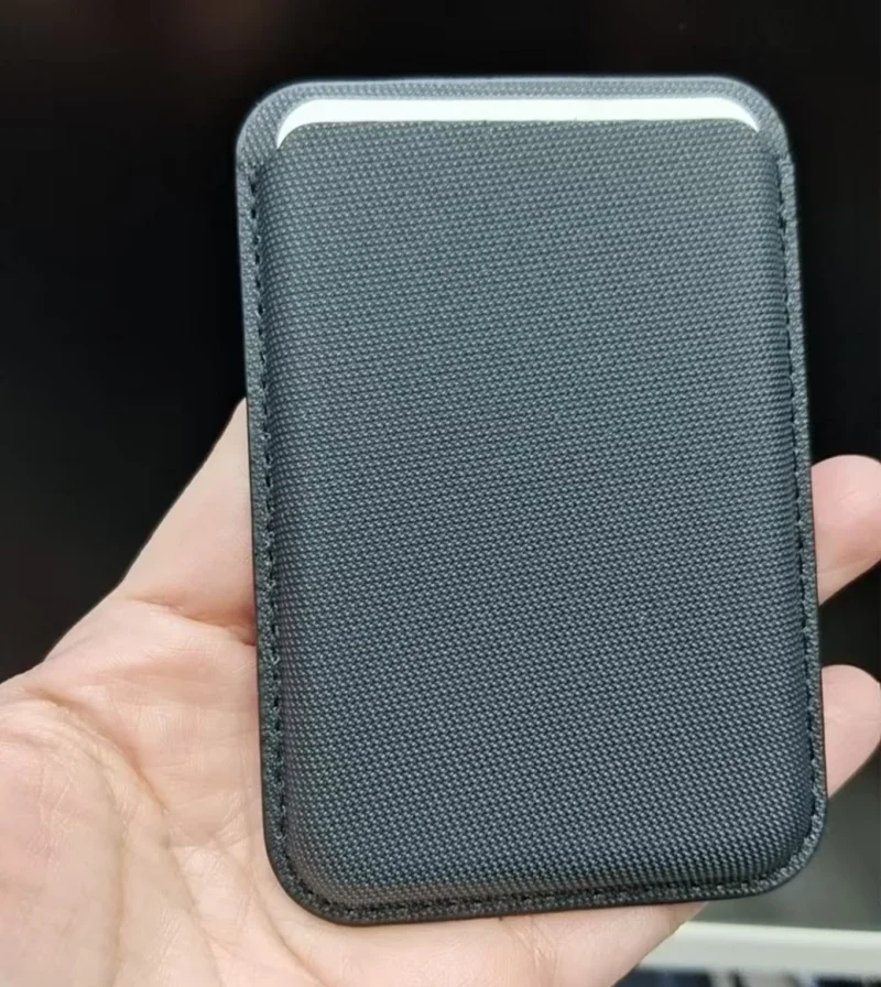 New Techwoven Magnetic Card Holder Leather Wallet Case For Magsafe iPhone 17 16 Pro Max Samsung S25 S26 Ultra Macsafe Card Slots