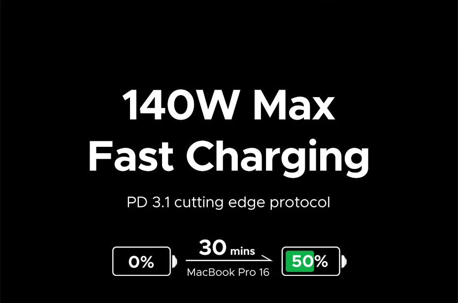 UGREEN 200W Travel GaN Charger PD 3.1 140W QC4.0 3.0 Quick Charge For Macbook Pro Laptops iPhone 18 17 Samsung S26 Xiaomi Tablet