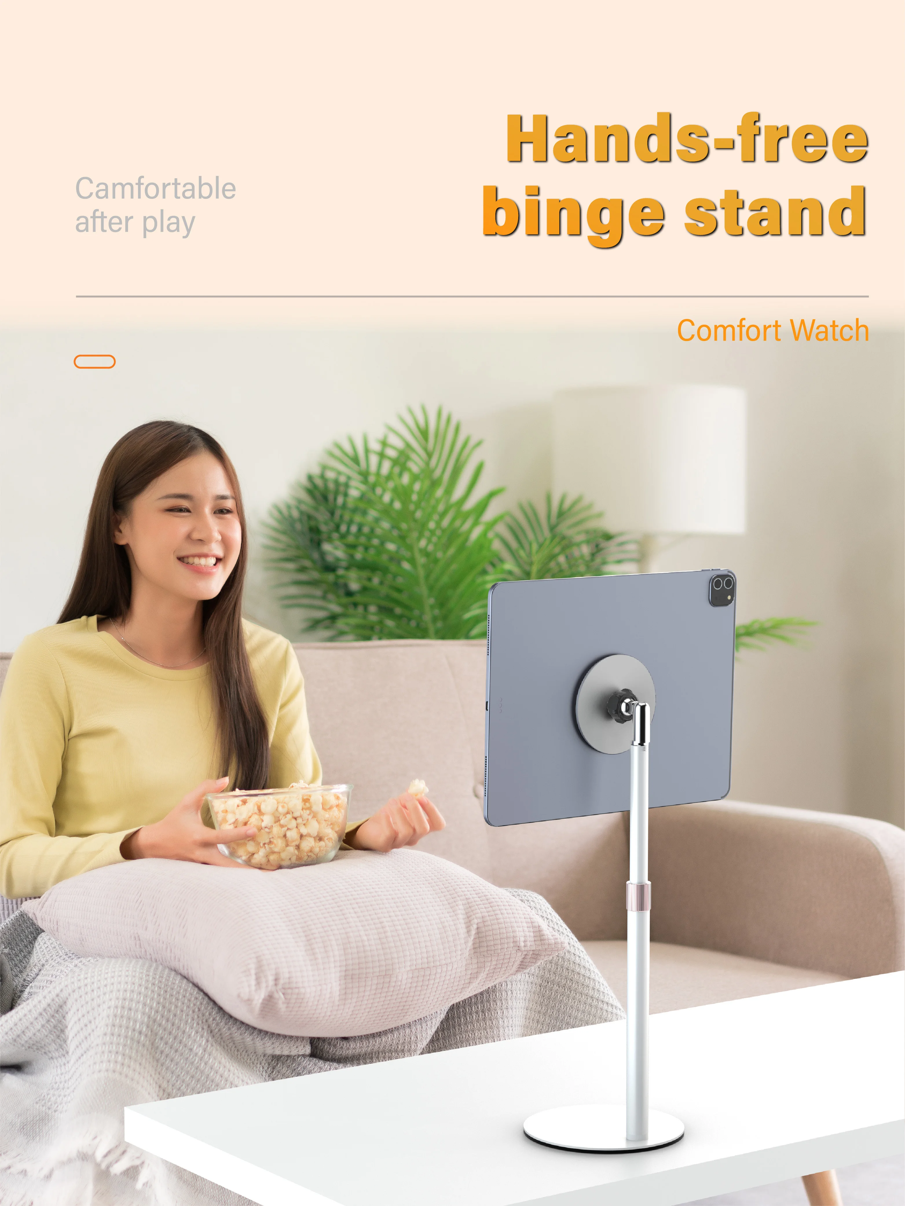 Kimdoole Portable Monitor Height Adjustable Retractable Desktop Magnetic Stand Compatible With IPad Up To 18 Inch Pc Accessories