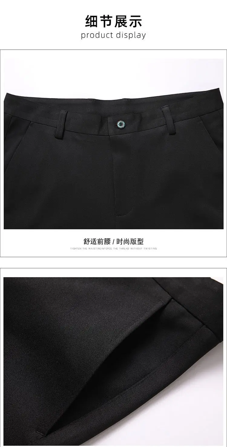 10XL Oversize Men Business Pants Winter Men's Trousers Man Casual Formal Tailoring Clothes Social Suit Clothing Slacks PantsMens