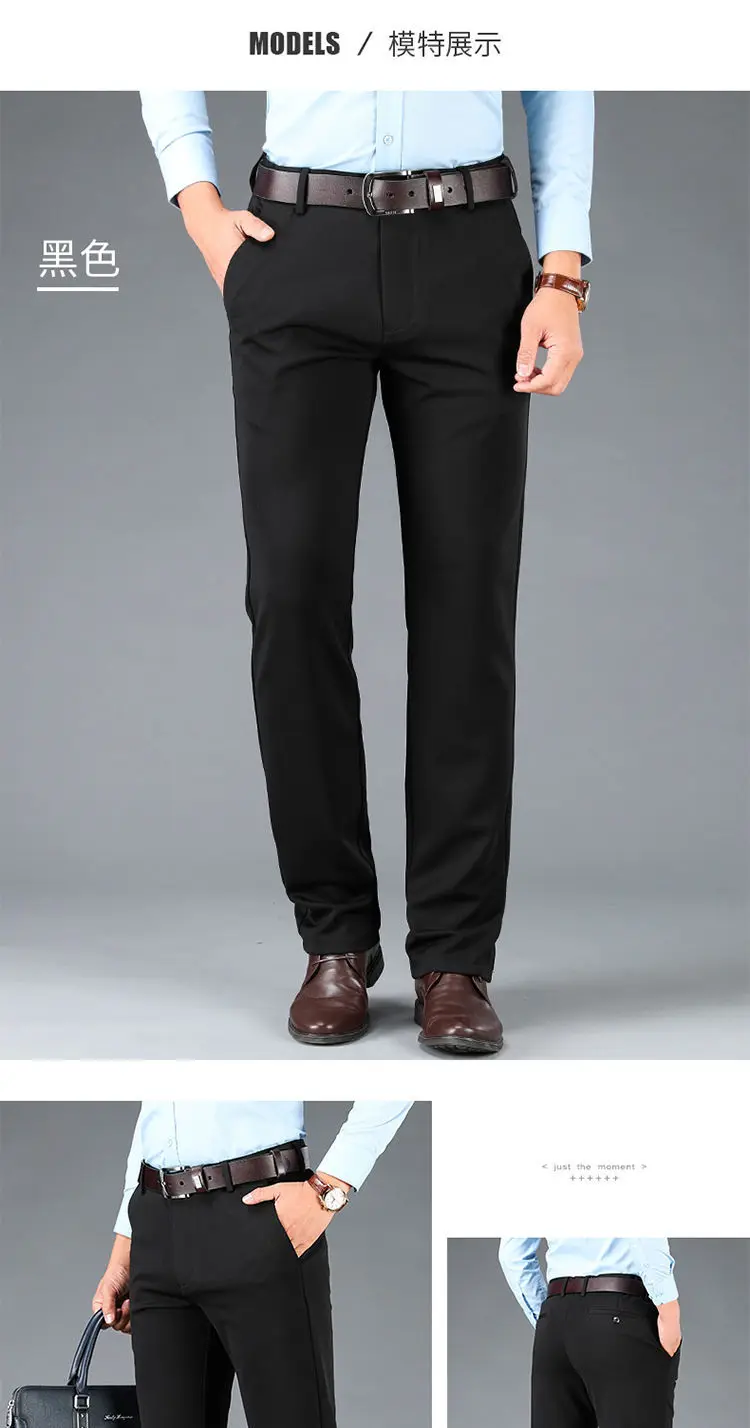 10XL Oversize Men Business Pants Winter Men's Trousers Man Casual Formal Tailoring Clothes Social Suit Clothing Slacks PantsMens