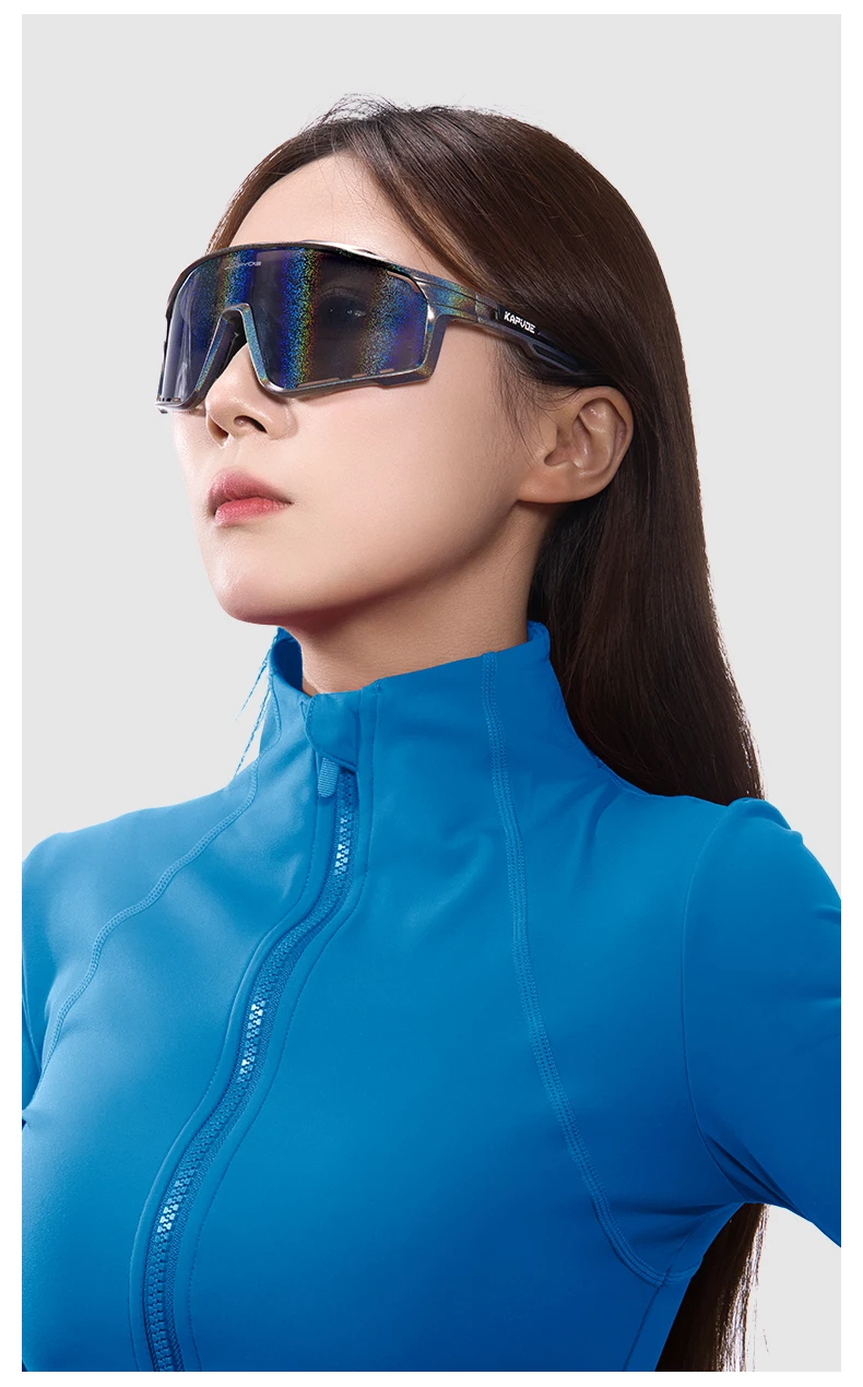 KAPVOE New Technology Nano Lenses Cycling Glasses Sunglasses Outdoor Sports Bike Eyewear Men Women MTB Bicycle UV400 Goggles