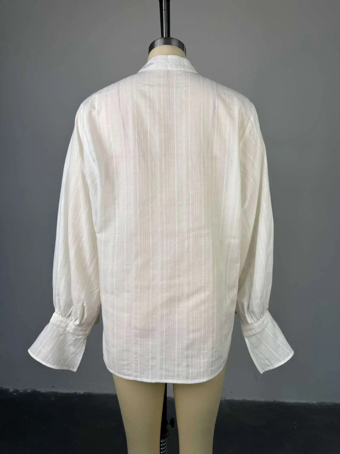 2026 Spring New Oversize White Shirt Women Long Sleeve Button up Minimalist 100% Cotton Shirt Female Chic Loose Tunic Blouses