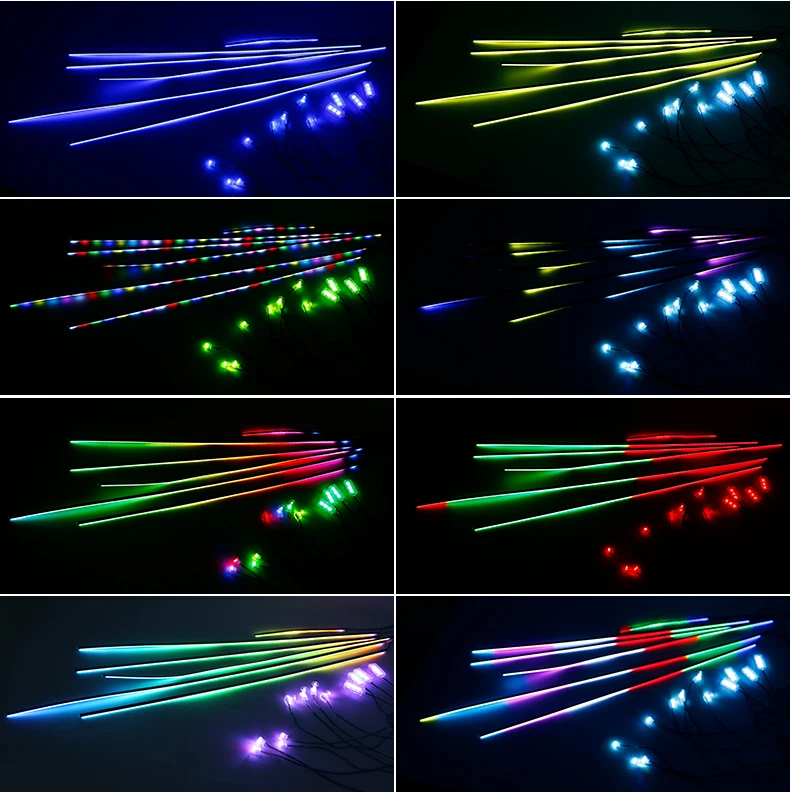 18/22 in 1 Atmosphere Light Parts 35/75CM 110CM Light Strip Speakers Extension Line Main/Sub Controller Foot Lamp Symphony Parts