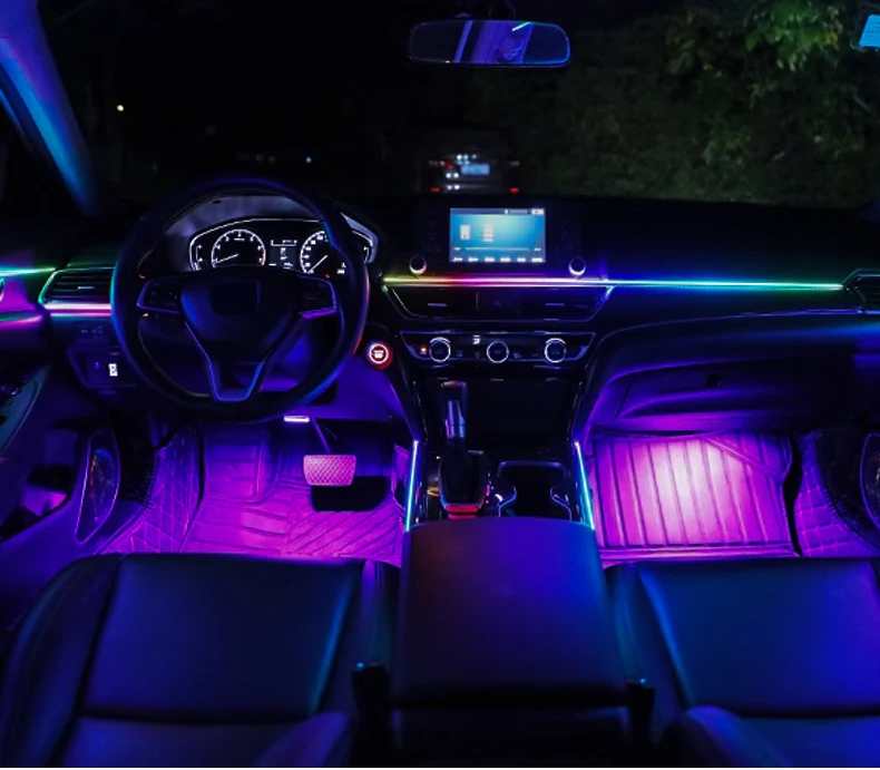 18/22 in 1 Atmosphere Light Parts 35/75CM 110CM Light Strip Speakers Extension Line Main/Sub Controller Foot Lamp Symphony Parts