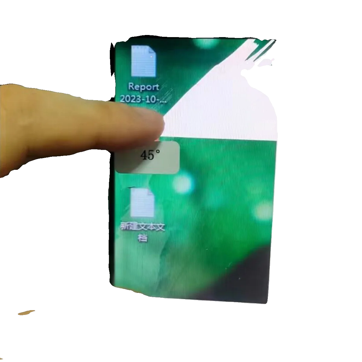 LCD/LED Screen Repair Tool 0/45/90/135 Degree Polarizing Film Tester for Screen Blank