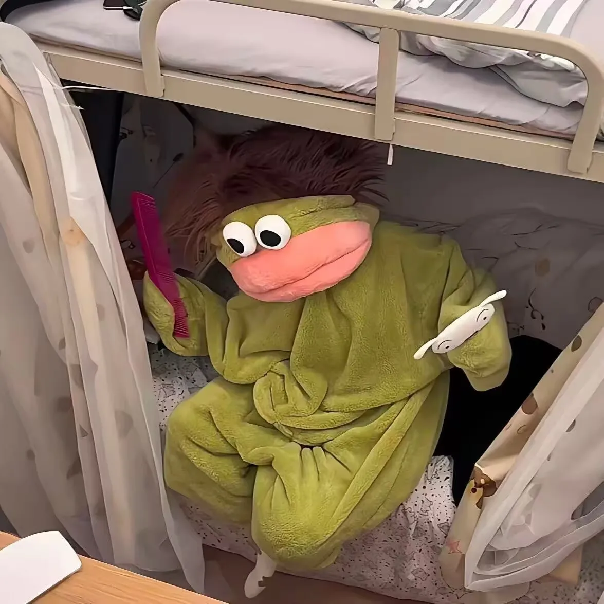 Cartoon Big Mouth Monster Cute Funny Onesie Pajamas Thickened Coral Fleece Homewear For Couples Men Women Autumn Winter Pajamas