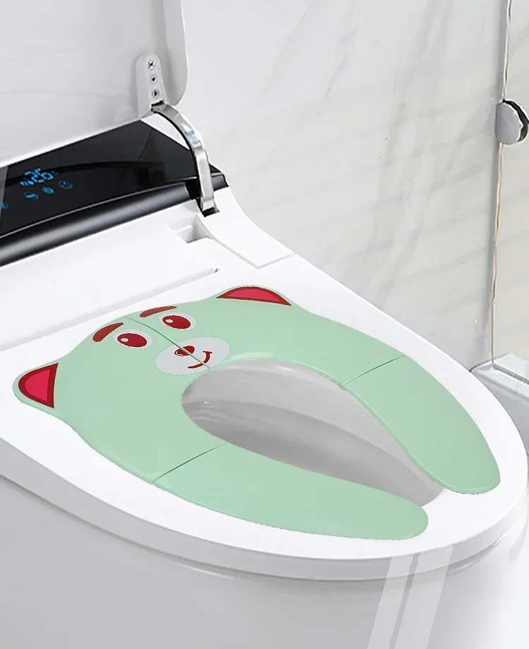 Portable Kids Travel Potty Seat Pad Baby Folding Toilet Training Seats Cover Toddler Urine Assistant Cushion Children Pot Seater
