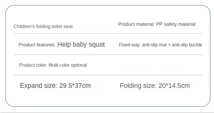 Portable Kids Travel Potty Seat Pad Baby Folding Toilet Training Seats Cover Toddler Urine Assistant Cushion Children Pot Seater
