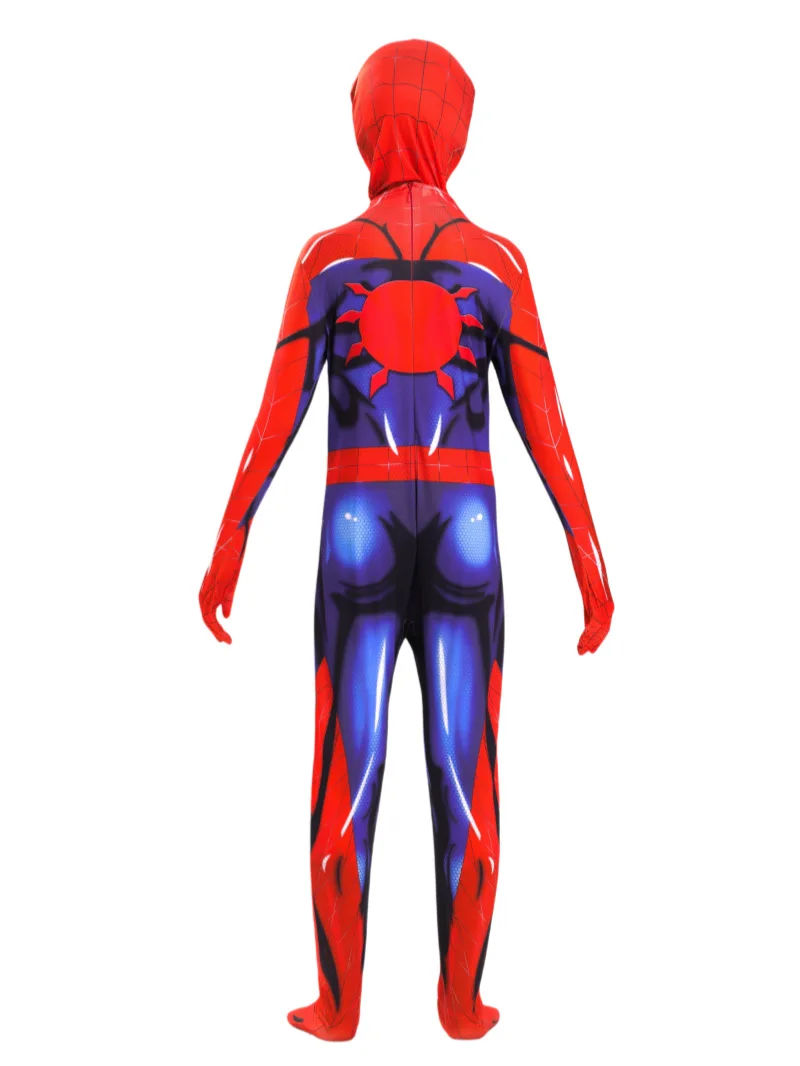 Miles Morales Full Zentai Cosplay Suit Spider Theme Outfit Halloween Party Costume Collectible Holiday Gift For Cos Fans