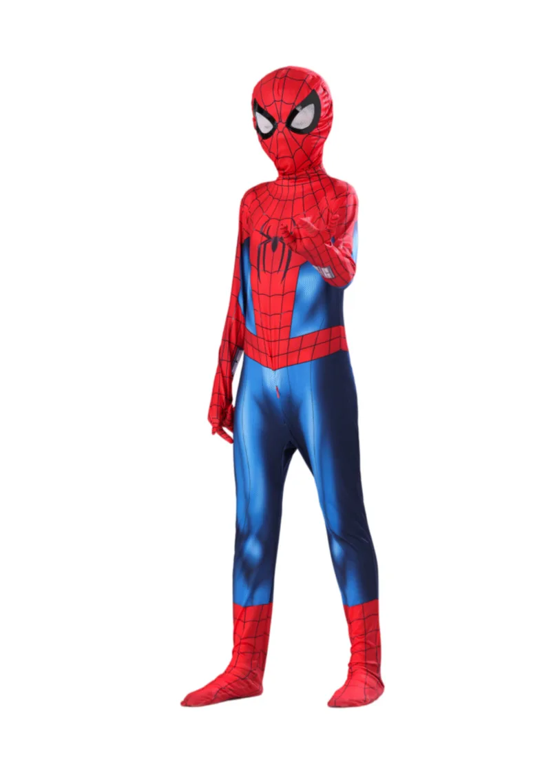 Miles Morales Full Zentai Cosplay Suit Spider Theme Outfit Halloween Party Costume Collectible Holiday Gift For Cos Fans