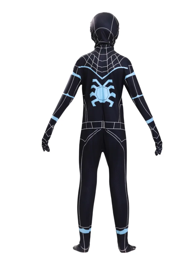 Miles Morales Full Zentai Cosplay Suit Spider Theme Outfit Halloween Party Costume Collectible Holiday Gift For Cos Fans