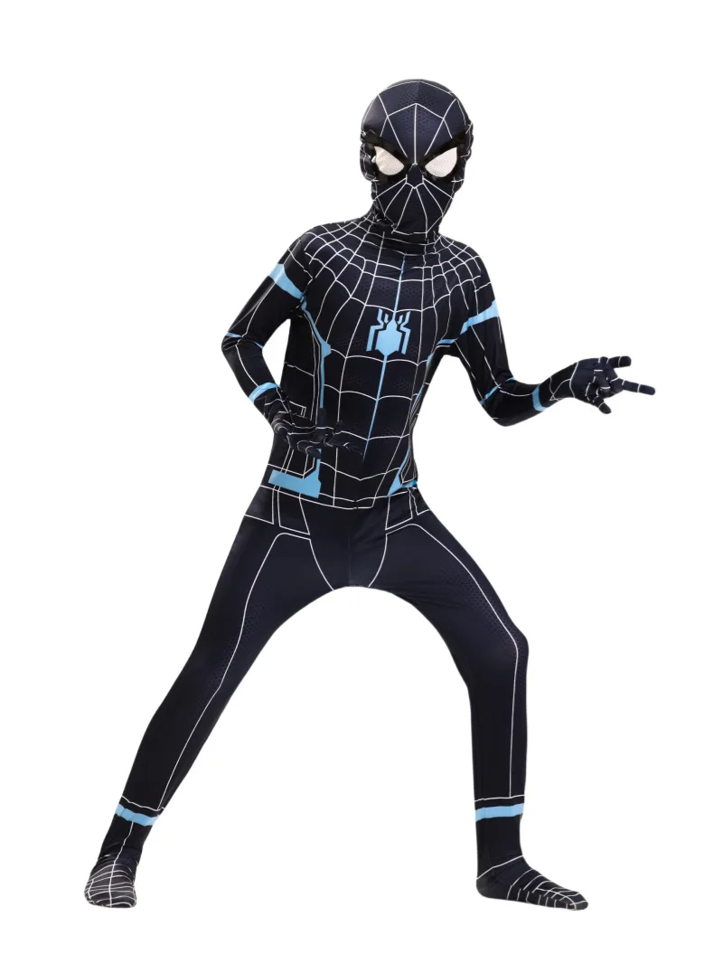 Miles Morales Full Zentai Cosplay Suit Spider Theme Outfit Halloween Party Costume Collectible Holiday Gift For Cos Fans