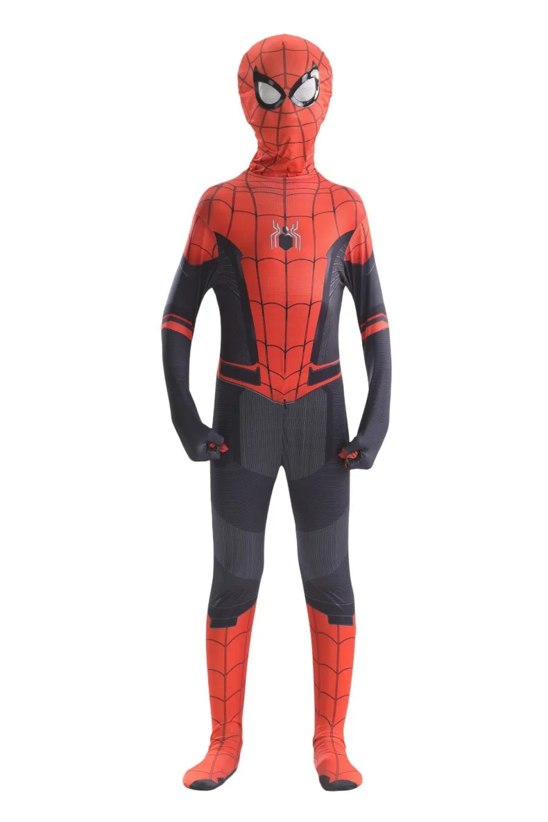 Miles Morales Full Zentai Cosplay Suit Spider Theme Outfit Halloween Party Costume Collectible Holiday Gift For Cos Fans