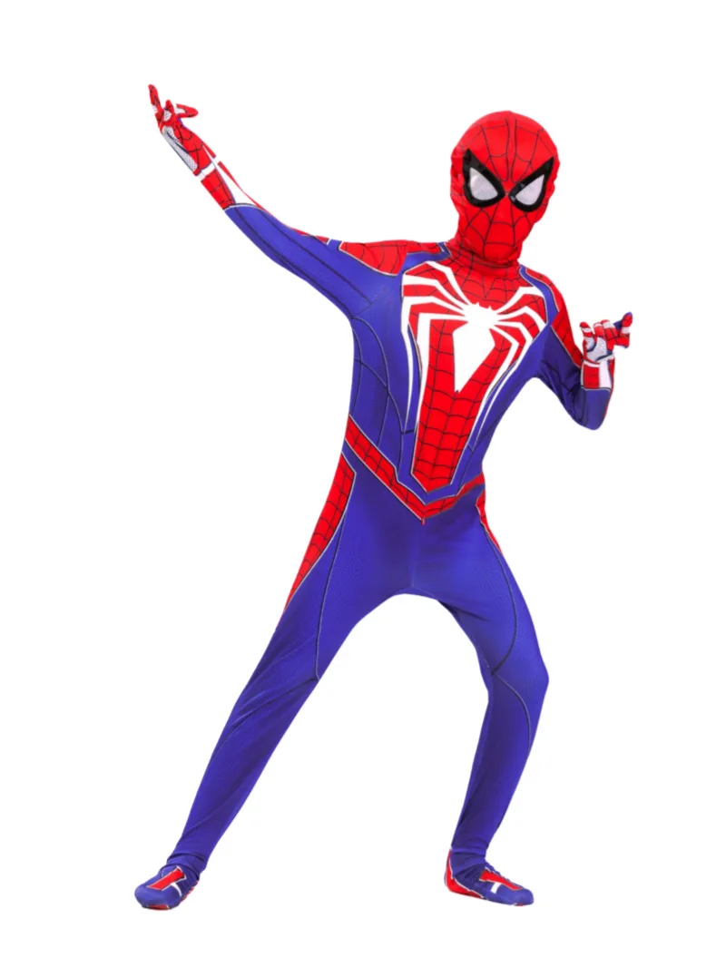 Miles Morales Full Zentai Cosplay Suit Spider Theme Outfit Halloween Party Costume Collectible Holiday Gift For Cos Fans